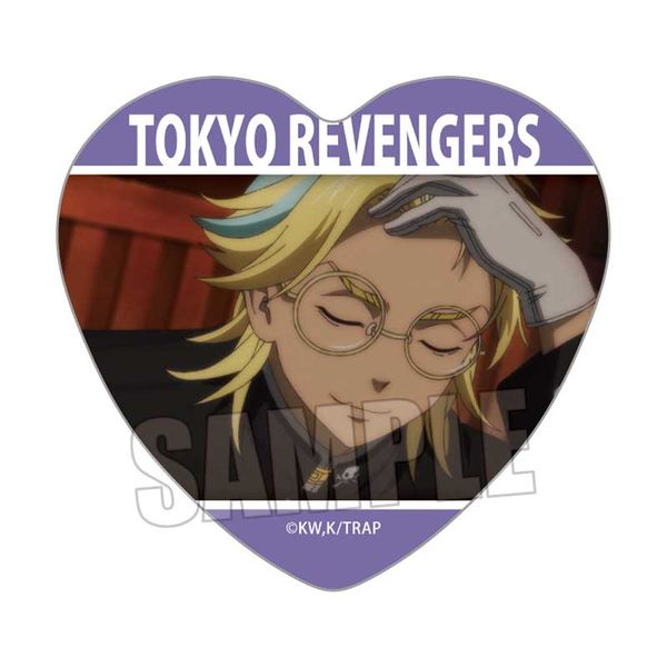 グッズ: 東京リベンジャーズ メモリーズハート缶バッジ Part3 灰谷竜胆