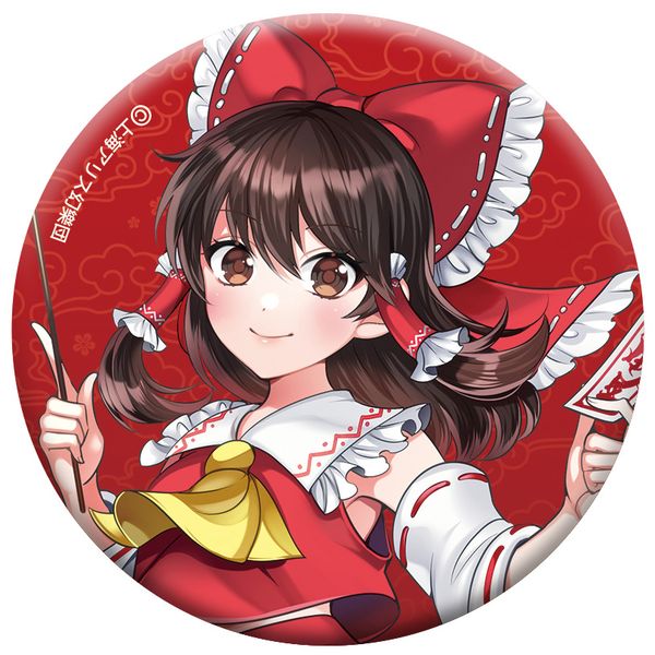 グッズ: 東方Project 缶バッジ 博麗霊夢: ムービック