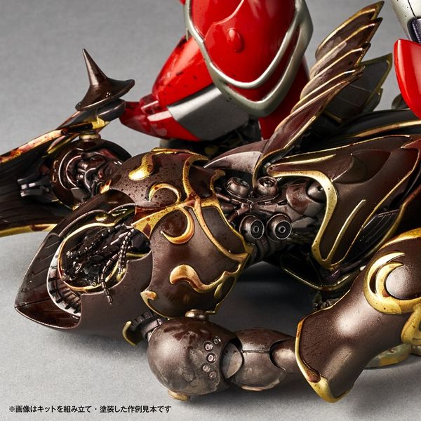 機甲界ガリアン 鉄の紋章 鉄巨神 vs 邪神兵 海洋堂 ARTPLA SCULPTURE WORKS 鉄巨神vs邪神兵｜プラモケイ｜海洋堂