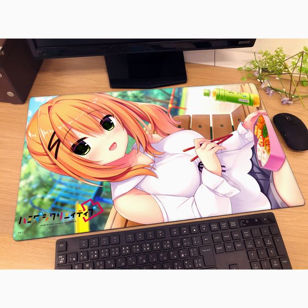 ハミダシクリエイティブ　クラファン　竜閑天梨セット グッズ: ハミダシクリエイティブ凸 ラバーマット 竜閑天梨: Key