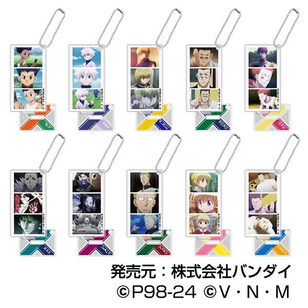 グッズ: HUNTER×HUNTER 名シーンアクリルスタンドキーホルダー