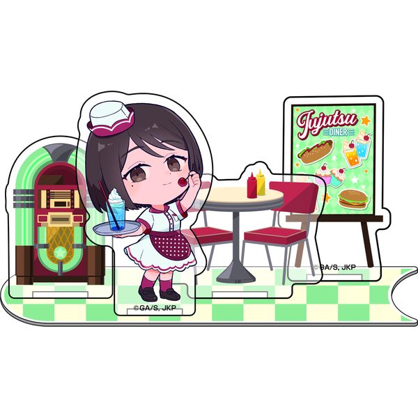 フクヤ アメリカンダイナー キャラ福賞 アクリルジオラマ FUKUYA キャラ福くじ アメリカンダイナー バナナスプリット