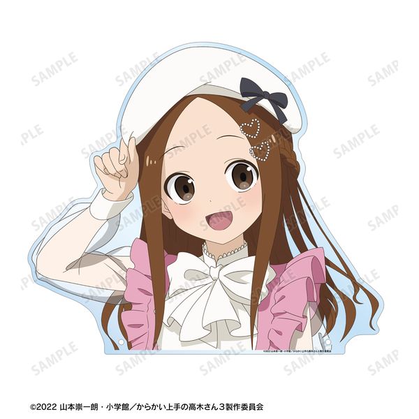 からかい上手の高木さん ブラック 特大ダイカットアクリルパネル