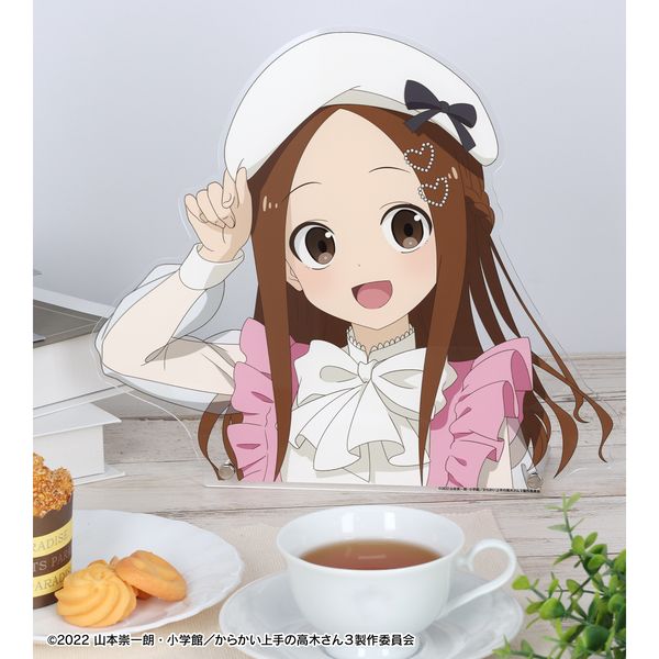 からかい上手の高木さん ブラック 特大ダイカットアクリルパネル からかい上手の高木さん - 描き下ろし 高木さん ブラック