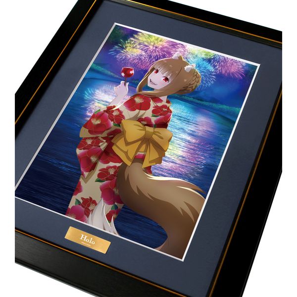 狼と香辛料 ホロ 夏祭り ビジュアル キャラファイングラフ 原画 グッズ: 狼と香辛料 MERCHANT MEETS THE WISE WOLF ホロ 「夏祭り