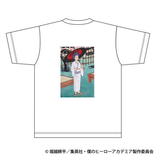 僕のヒーローアカデミア　心操人使　ビッグシルエットTシャツ“HEROES” 僕のヒーローアカデミア』ポケット付きビッグシルエットTシャツ