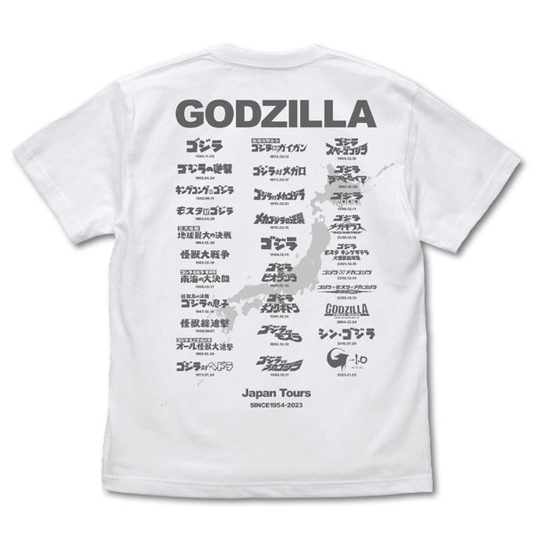 ゴジラ（2023）Tシャツ XL GODZILLA ゴジラ モノクロデザインTシャツ