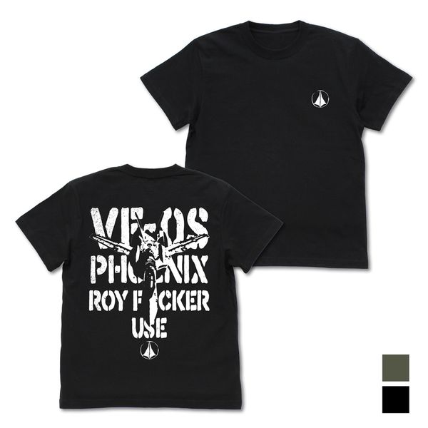マクロスゼロ VF-0S フェニックス Tシャツ BLACK S
