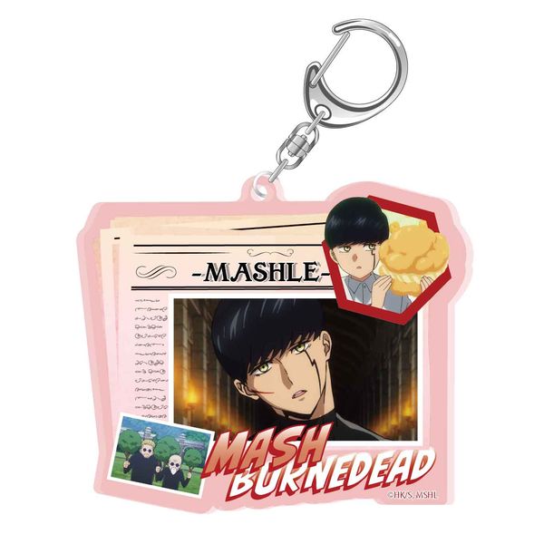 マッシュル-MASHLE- コラージュアクリルキーホルダー マッシュ・バーンデッド