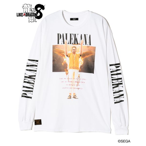 y@8 ~ glambzBryce Fairchild Long Sleeves T-shirt White 