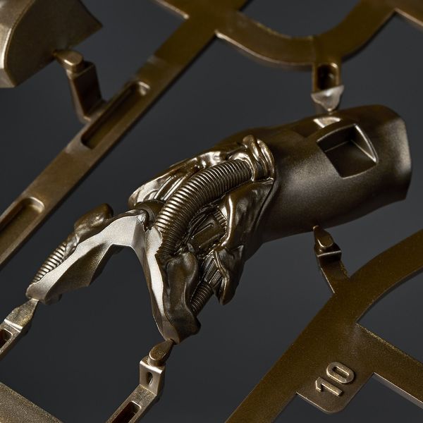 おもちゃ: 機甲界ガリアン 鉄の紋章 SCULPTURE WORKS 邪神兵: 海洋堂