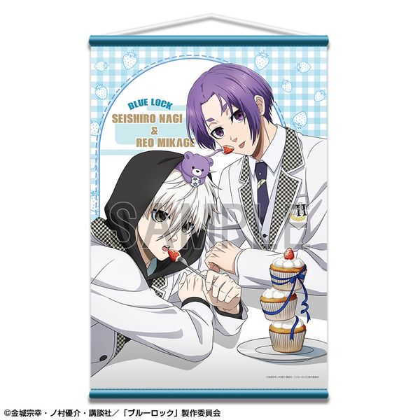 ブルーロック ローソン Loppi HMV A3タペストリー 凪誠士郎 ※開封品