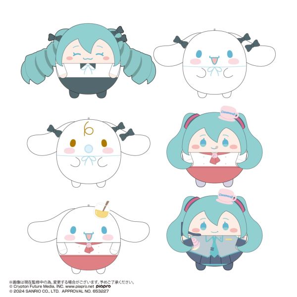 初音ミク×シナモロール ふわコロりん2 【1BOX】