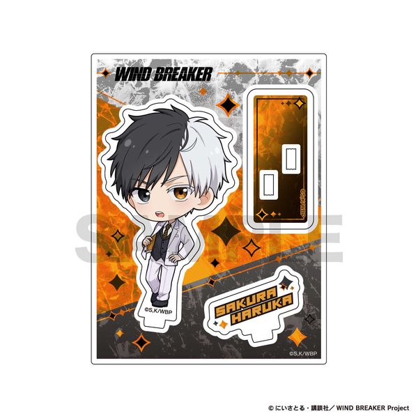 WIND BREAKER サンリオ アクリルスタンド マスコット 桜遥 3点 WIND BREAKER ウィンブレ サンリオ アクリルスタンド アクスタ