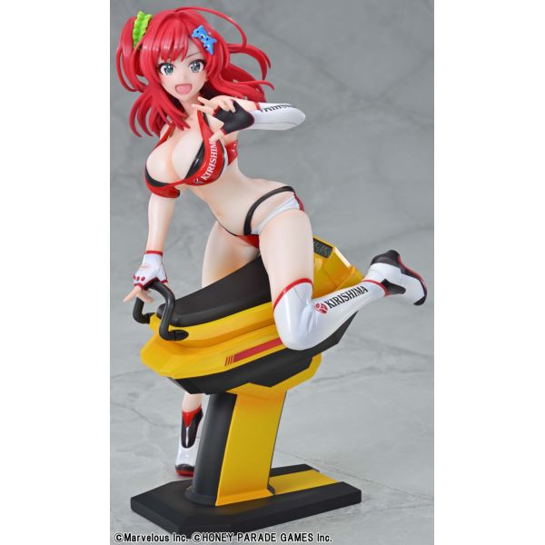 ドルフィンウェーブ 咲宮 入華 1/7スケール塗装済完成品 3Dクリスタルセット