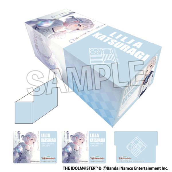 学園アイドルマスター イラスト　デッキケース　一つ踏み出した先に 葛城リーリヤ グッズ-カードケース】学園アイドルマスター イラストスリーブNT