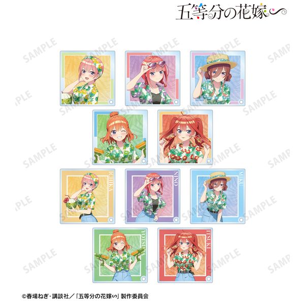 五等分の花嫁 アロハシャツ描き下ろし　アクリルパネル 五等分の花嫁∽ - 描き下ろし 中野一花 アロハシャツver. A5