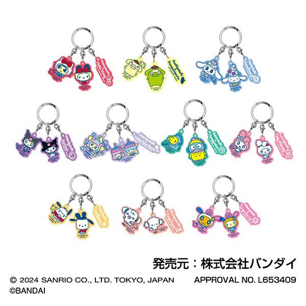 たまごっち キャラクターグッズ セット グッズ: たまごっち×サンリオキャラクターズ 3連アクリル