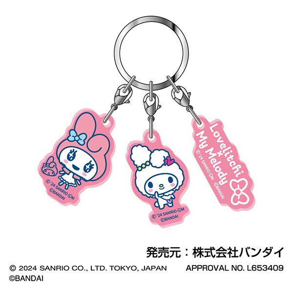 グッズ: たまごっち×サンリオキャラクターズ 3連アクリル