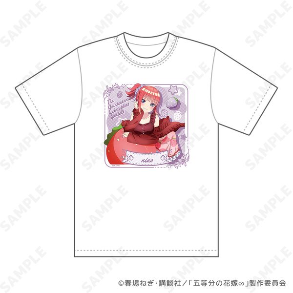 五等分の花嫁∽ ルームウェア Tシャツ 2.二乃 M