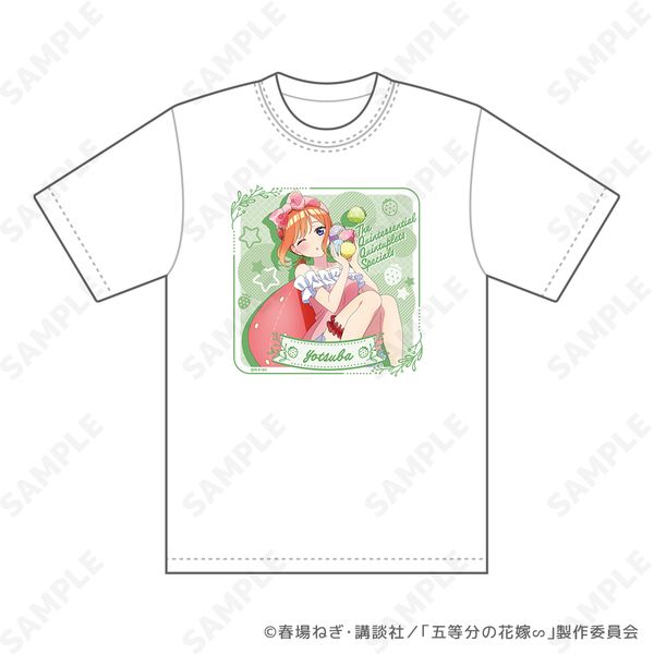 五等分の花嫁∽ ルームウェア Tシャツ 4.四葉 XL