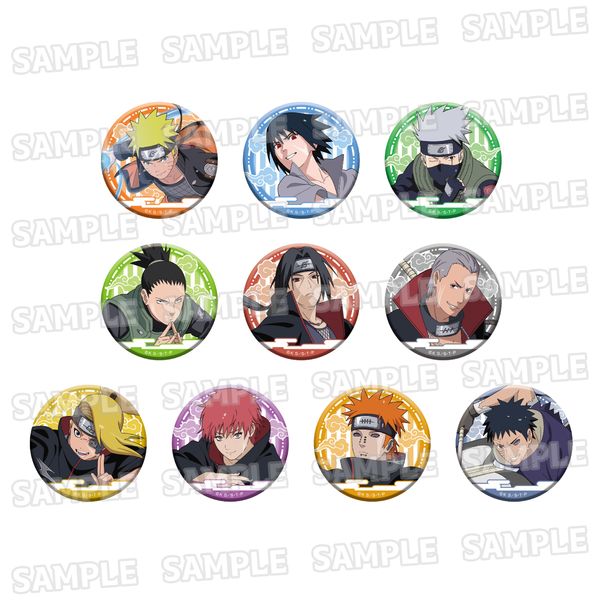 グッズ: NARUTO-ナルト- 疾風伝 描き下ろし缶バッジコレクション 修業ver. 【1BOX】: メディコス ・エンタテインメント｜キャラアニ.com