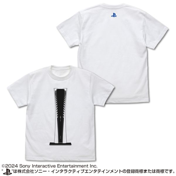 プレイステーション Tシャツ for PlayStation 5 WHITE S