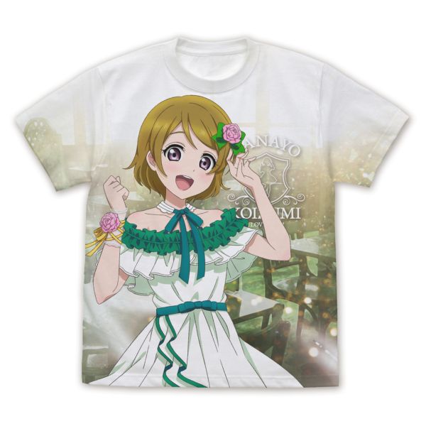 ラブライブ！ 描き下ろし 小泉花陽 フルグラフィックTシャツ パーティードレス2024Ver. L