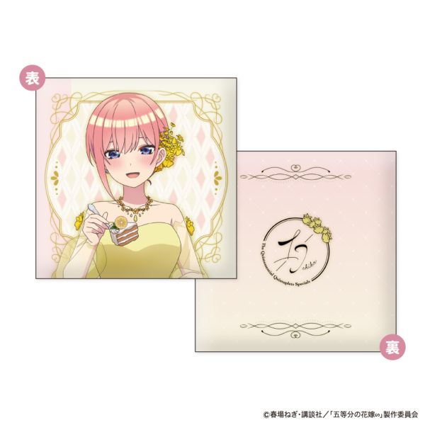 五等分の花嫁∽ スクエアミニクッション First Bite Ver. A：中野一花