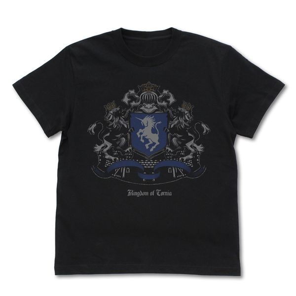 ユニコーンオーバーロード コルニア王国 Tシャツ BLACK S