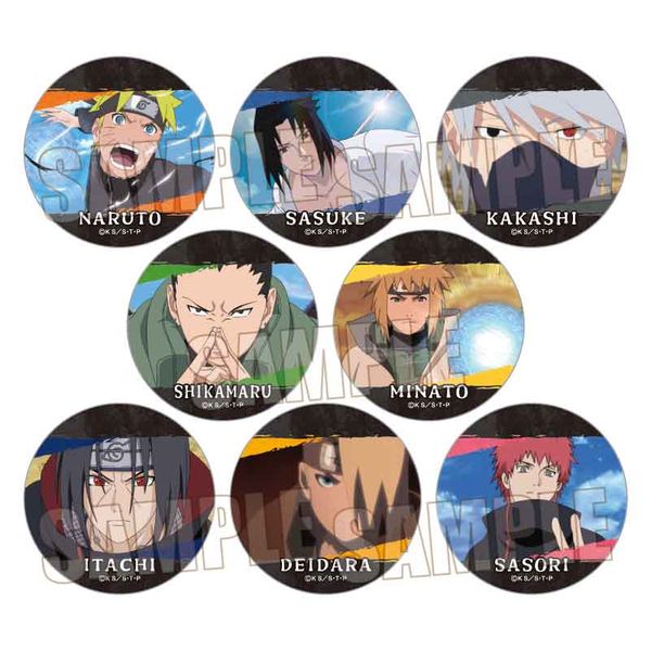 NARUTO-ナルト- 疾風伝 トレーディングメモリーズ缶バッジ 【1BOX】