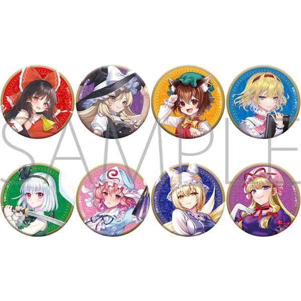 東方Project キャラバッジコレクション 【1BOX】