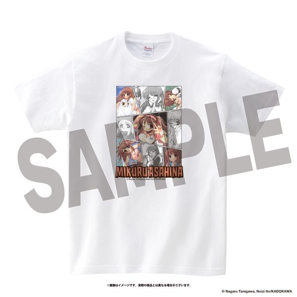 涼宮ハルヒの憂鬱 半袖Tシャツ 朝比奈みくる Mサイズ