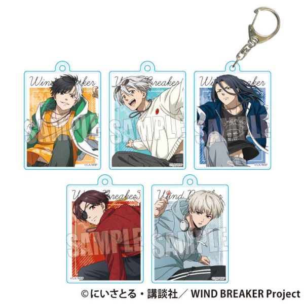 WIND BREAKER トレーディングアクリルキーホルダー スケーターver. 【1BOX】