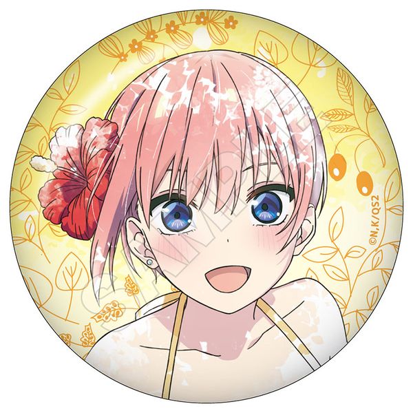 五等分の花嫁＊ 缶バッジ こもれびアート 中野一花