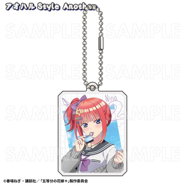 五等分の花嫁＊ アオハルStyle アクリルキーホルダー 二乃 アオハルStyle Another