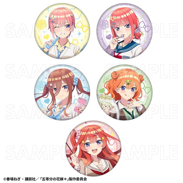 五等分の花嫁＊ アオハルStyle トレーディング缶バッジ 【1BOX】