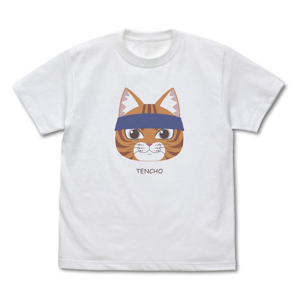 ラーメン赤猫 文蔵の「TENCHO」 Tシャツ WHITE S