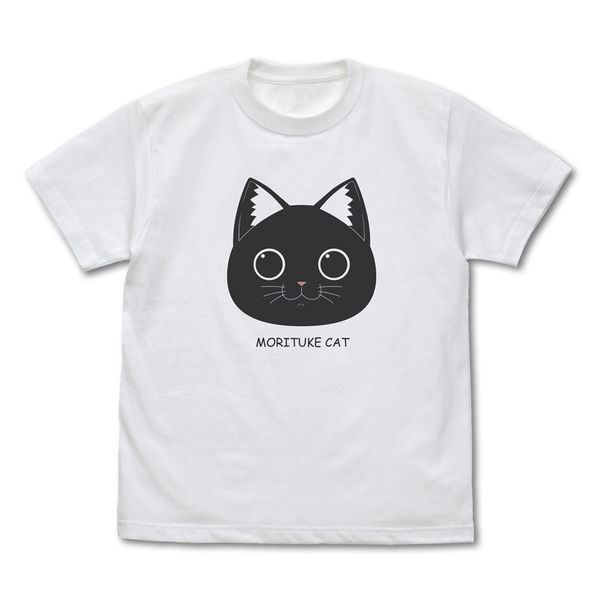 ラーメン赤猫 サブの「MORITSUKE CAT」 Tシャツ WHITE S