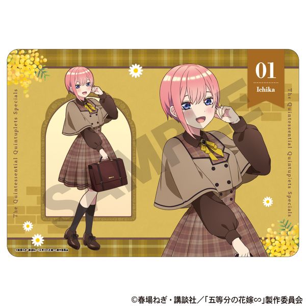 五等分の花嫁 ゲーミングマウスパッド 中野一花 カレッジスタイル