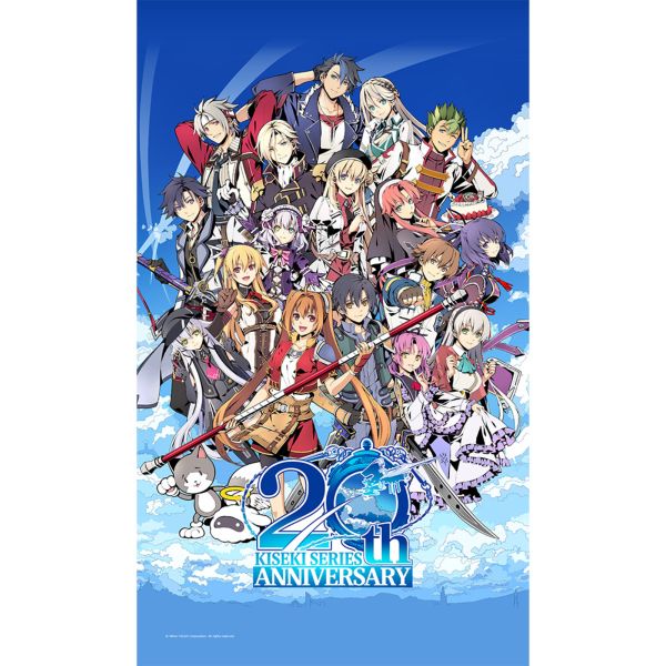 英雄伝説 軌跡シリーズ 日本ファルコム ブランケット KISEKI 20TH ANNIVERSARY