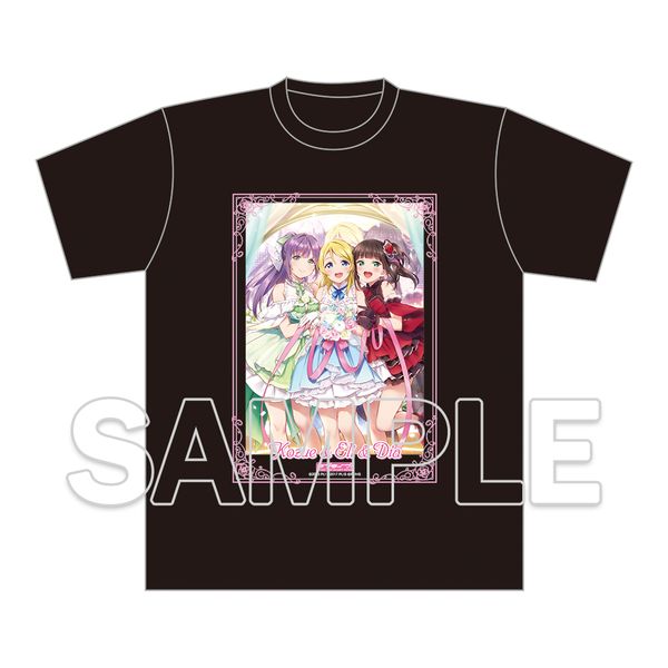 LoveLive!Days5周年記念 ラブライブ！シリーズ アニバーサリーTシャツ 〜絵里＆ダイヤ＆梢〜