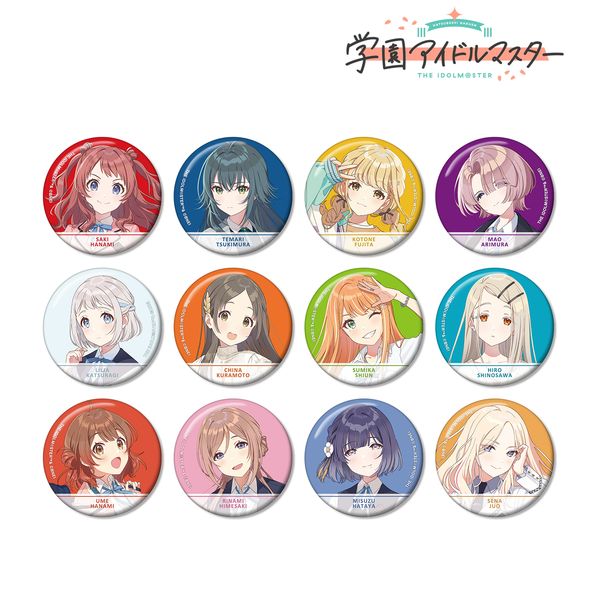 学園アイドルマスター トレーディング缶バッジ 【1BOX】