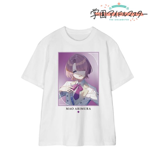 学園アイドルマスター 有村麻央 Tシャツメンズ S