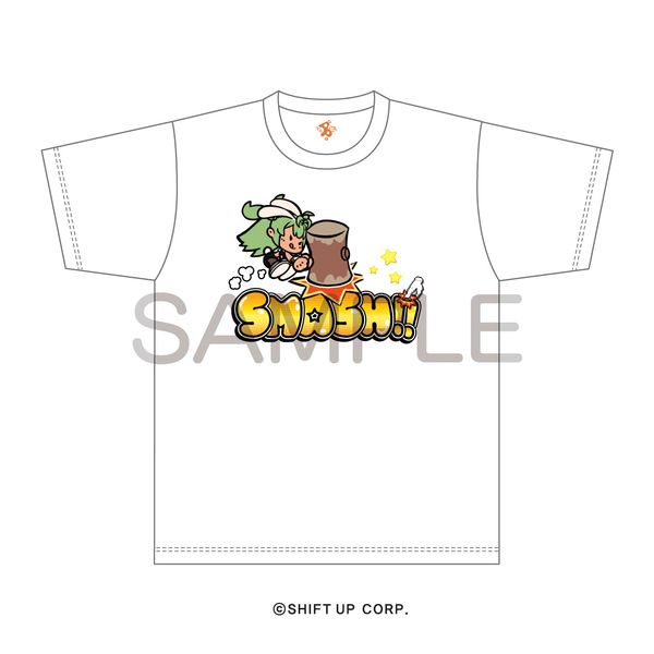 勝利の女神：NIKKE Tシャツ SMASH SODA! ホワイト サイズ S