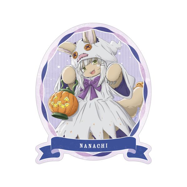 メイドインアビス 烈日の黄金郷 描き下ろし ナナチ 幽霊 ハロウィンver. トラベルステッカー