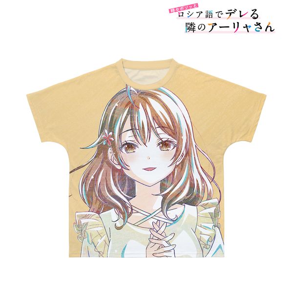 時々ボソッとロシア語でデレる隣のアーリャさん マーシャ Ani-Art フルグラフィックTシャツユニセックス XXS