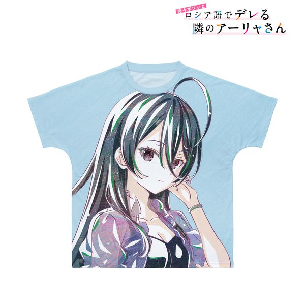 時々ボソッとロシア語でデレる隣のアーリャさん 綾乃 Ani-Art フルグラフィックTシャツユニセックス XXS