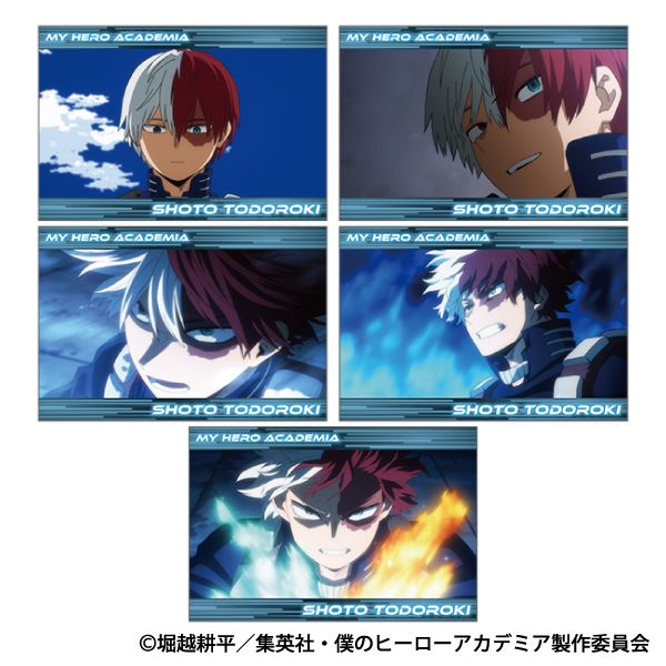 僕のヒーローアカデミア カード 轟焦凍 セット グッズ: 僕のヒーローアカデミア ポストカードセット 轟焦凍