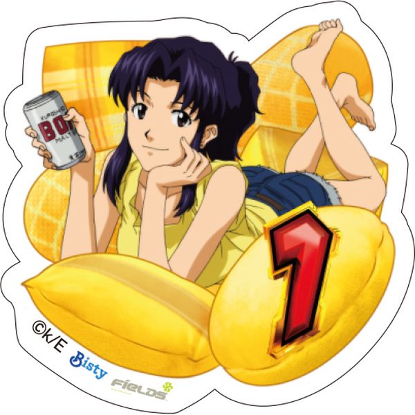 グッズ: エヴァンゲリオン ダイカットステッカー 特殊ステージ図柄 1